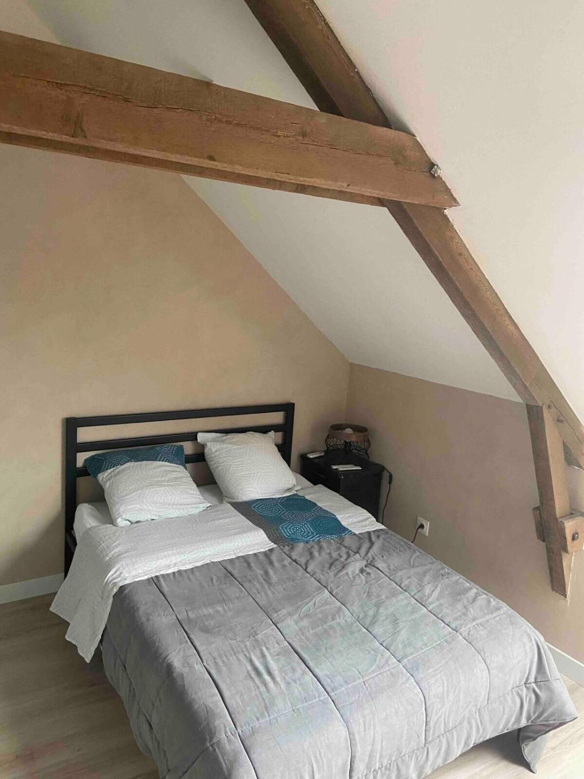 Gites Le Mont Desclos Saint Michel Beauvoir  Kamer foto